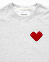 Heart Sweatshirt Cloud Unisex