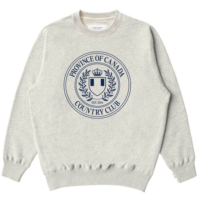 Country Club Fleece Sweatshirt Eggshell - Unisex