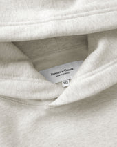 Flag Fleece Hoodie Eggshell Unisex