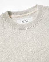Flag Fleece Sweatshirt Eggshell Unisex