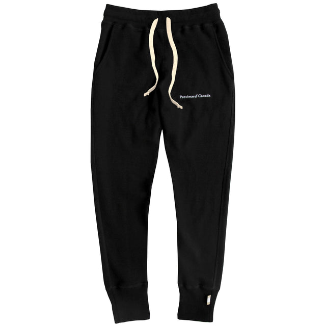 Skinny French Terry Sweatpant Black - Unisex