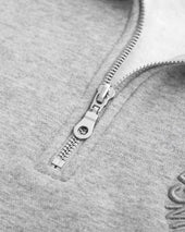 Half Zip Fleece Sweatshirt Heather Unisex
