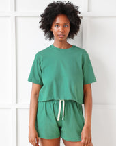 Monday Crop Top Green