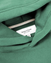 Flag Fleece Hoodie Green Unisex