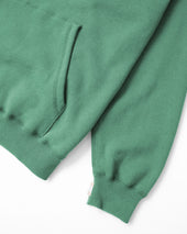 Flag Fleece Hoodie Green Unisex