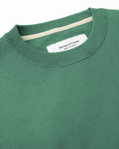Flag Fleece Sweatshirt Green Unisex