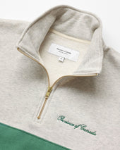 Club Fleece Half Zip Green Unisex