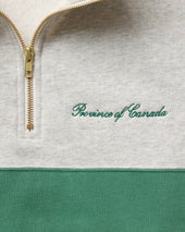 Club Fleece Half Zip Green Unisex