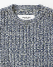Cotton Knit Sweater Heather Unisex