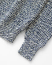 Cotton Knit Sweater Heather Unisex