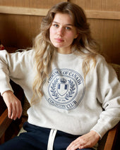 Country Club Fleece Sweatshirt Eggshell Unisex