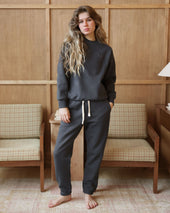 Flag Fleece Sweatpant Coal Unisex