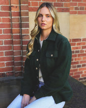 Reverse Fleece Overshirt Unisex