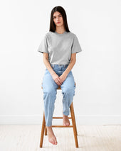 Original Monday Tee Heather Grey Unisex