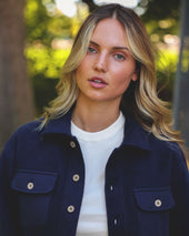 Reverse Fleece Overshirt Unisex