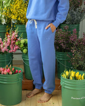 Flag Fleece Sweatpant Periwinkle Unisex