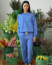 Flag Fleece Sweatpant Periwinkle Unisex
