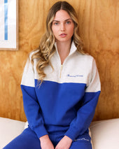 Club Fleece Half Zip Royal Unisex