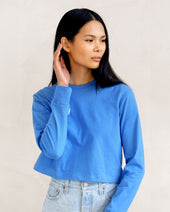 Monday Long Sleeve Crop Top Super
