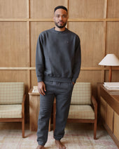 Flag Fleece Sweatpant Coal Unisex
