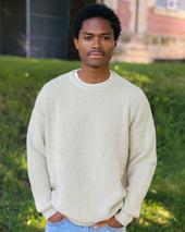 Cotton Knit Sweater Unisex