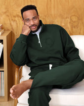 Half Zip Fleece Sweatshirt Unisex