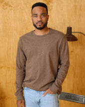 Monday Long Sleeve Tee Heather Unisex
