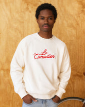 Le Canadien Sweatshirt Natural Mens