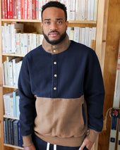 Reverse Fleece Pullover Chestnut Unisex