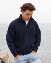Half Zip Fleece Sweatshirt Unisex