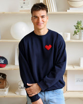 Heart Sweatshirt Unisex