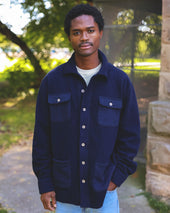 Reverse Fleece Overshirt Unisex