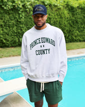 Prince Edward County Fleece Sweatshirt Cloud Unisex