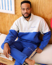 Club Fleece Half Zip Royal Unisex