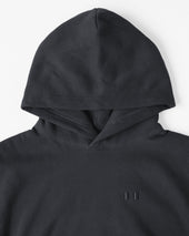 Flag Fleece Hoodie Coal Unisex