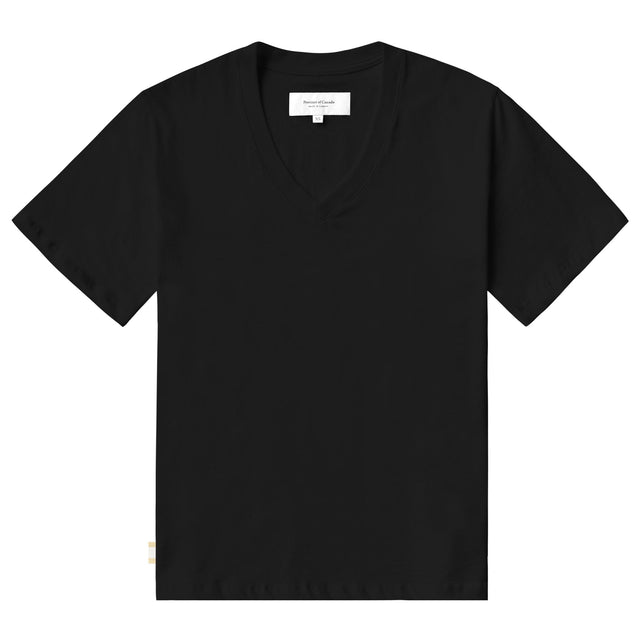 Friday V-Neck Tee Black
