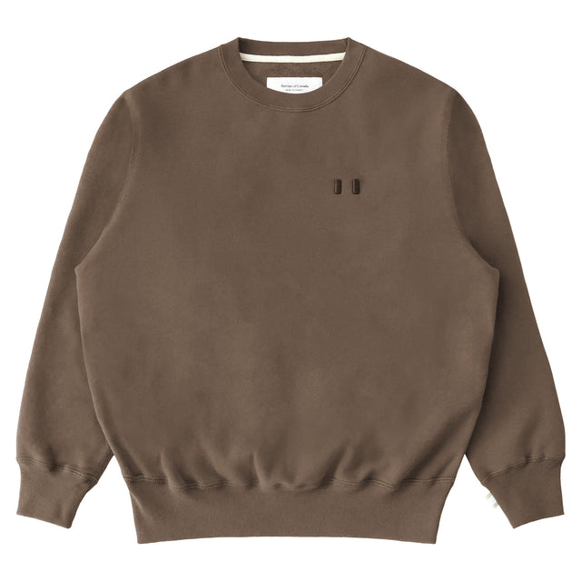 Flag Fleece Sweatshirt Chestnut - Unisex