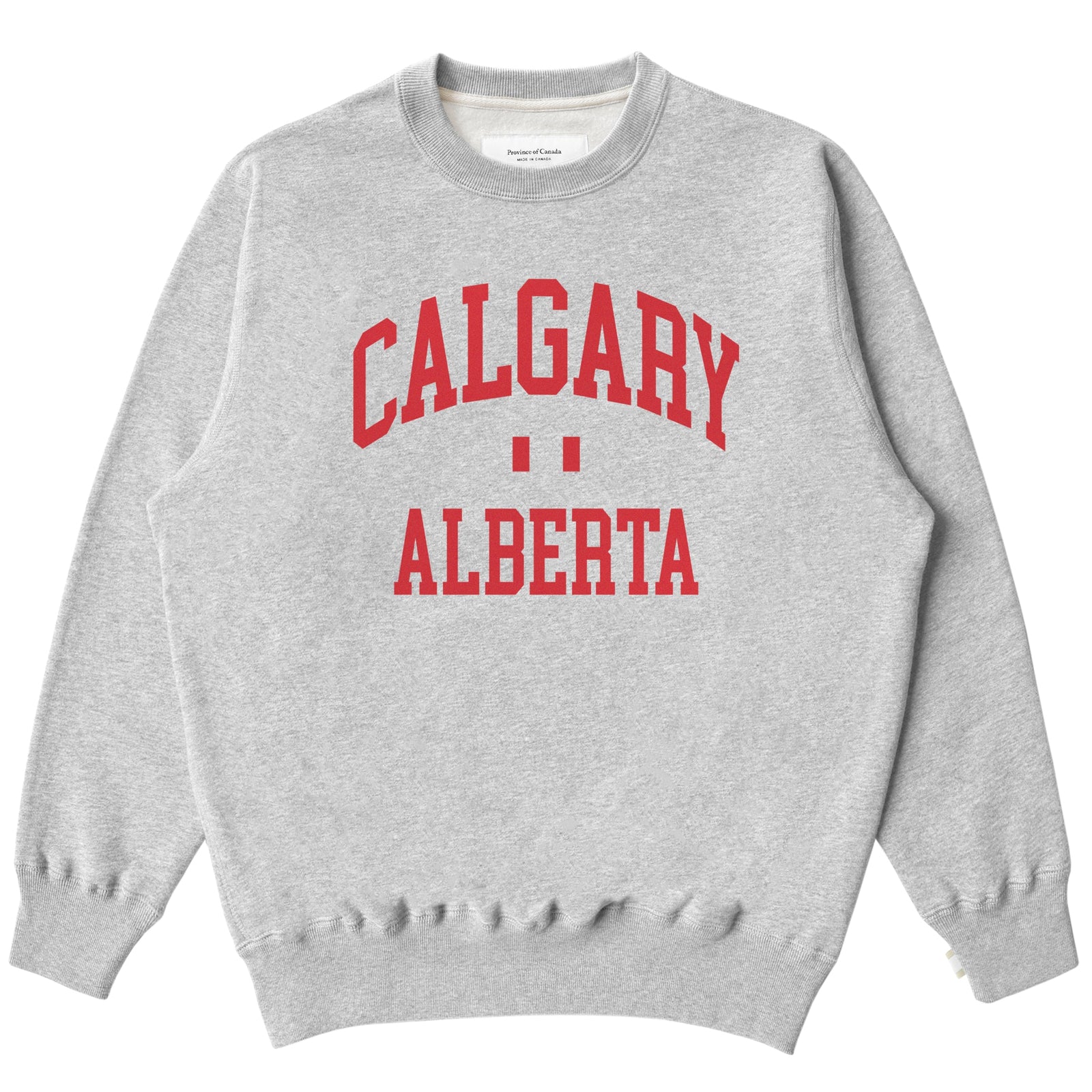 Calgary Fleece Sweatshirt Heather Grey Unisex