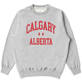 Calgary Fleece Sweatshirt Heather Grey - Unisex