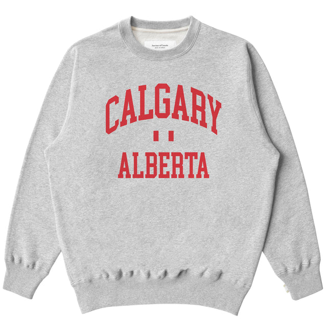 Calgary Fleece Sweatshirt Heather Grey - Unisex