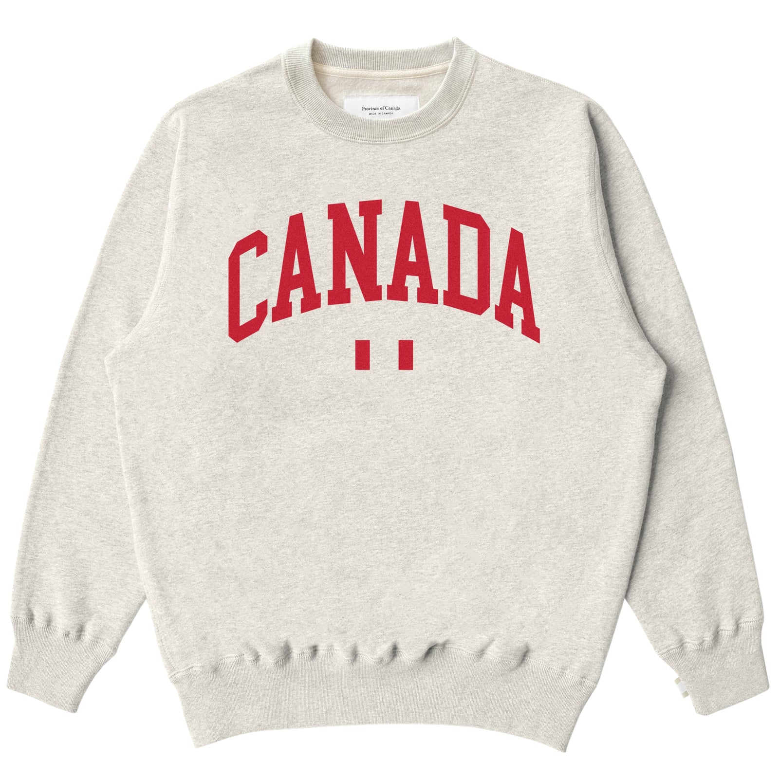 Canada Fleece Sweatshirt Eggshell Unisex