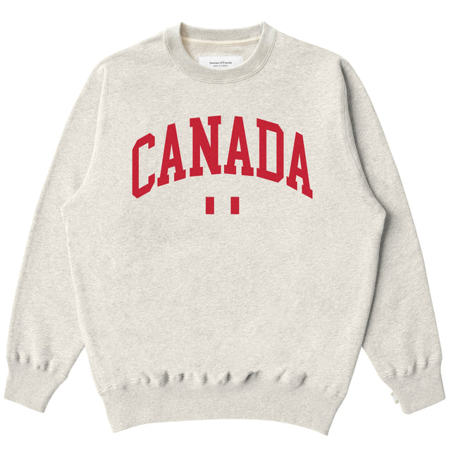 Canada Fleece Sweatshirt Eggshell - Unisex