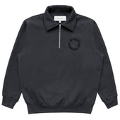 Half Zip Fleece Sweatshirt Coal - Unisex