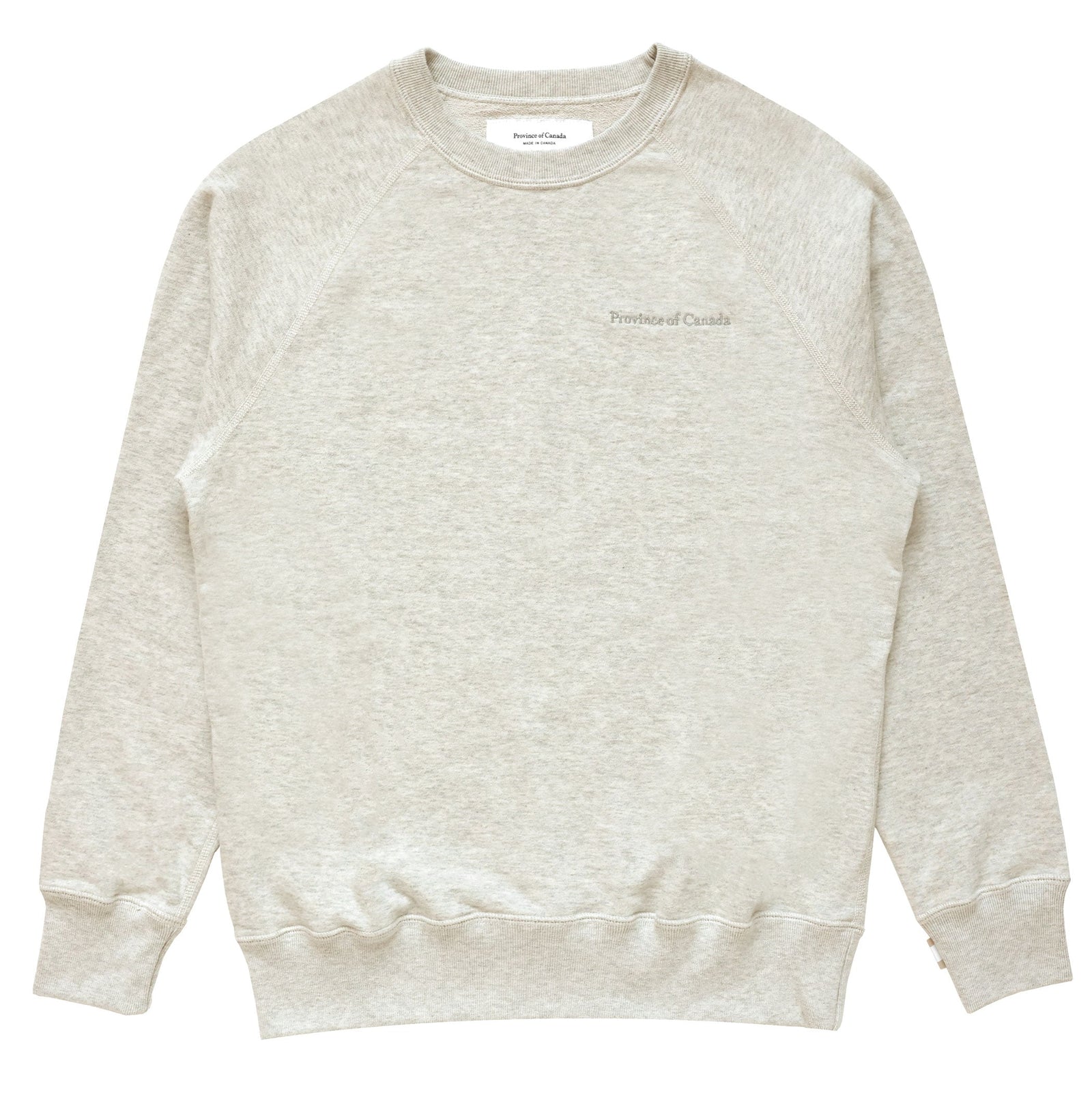 French Terry Sweatshirt Eggshell Unisex