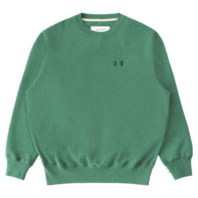 Flag Fleece Sweatshirt Green - Unisex