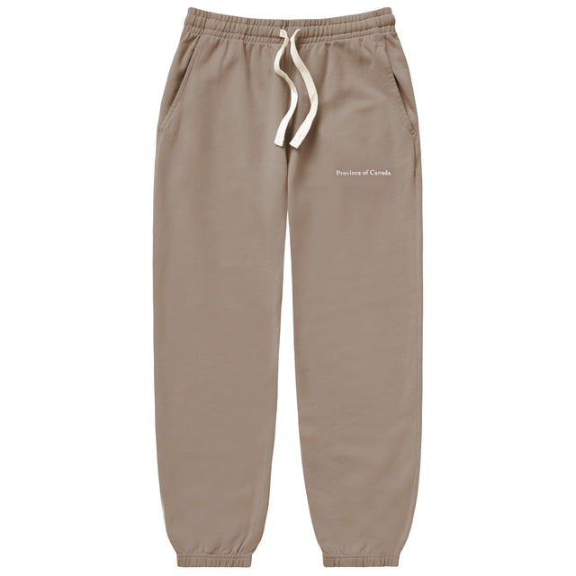 Relaxed French Terry Sweatpant Mocha - Unisex