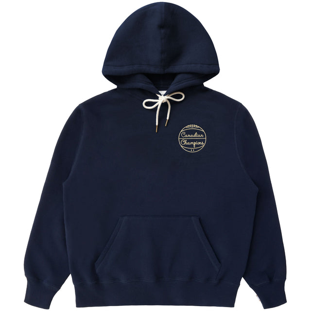 Basketball Champions Fleece Hoodie Navy - Unisex