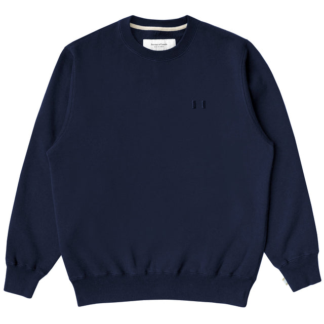 Flag Fleece Sweatshirt Navy - Unisex