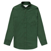 Washed Poplin Shirt Forest - Unisex