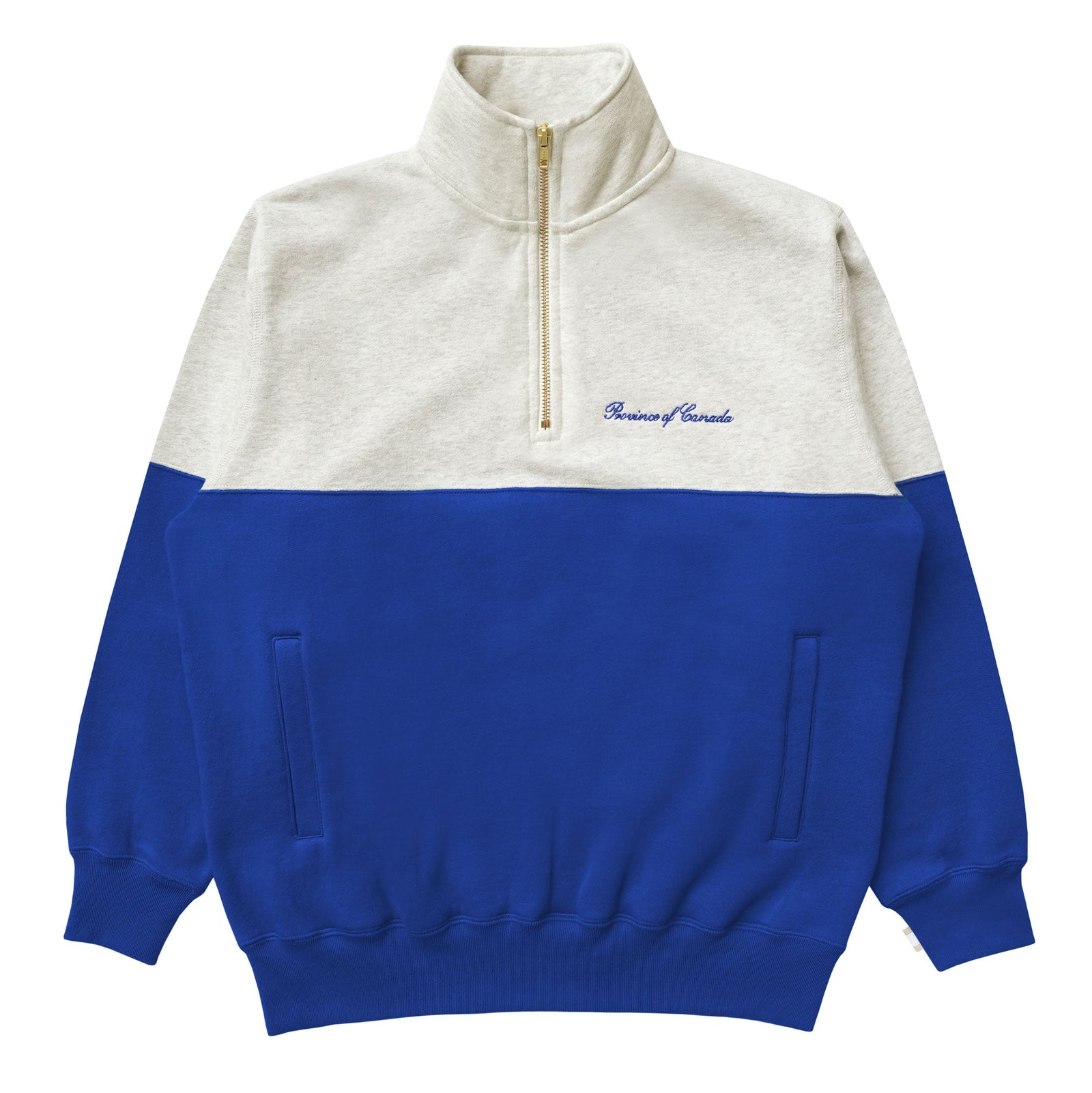 Club Fleece Half Zip Royal Unisex
